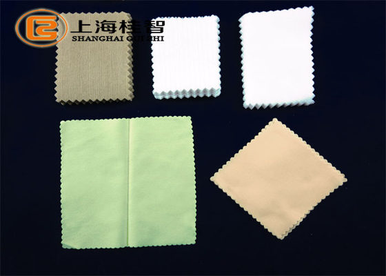 Bianco eccellente non tessuto su misura di morbidezza 15*15cm dei panni di pulizia degli occhiali di Microfiber