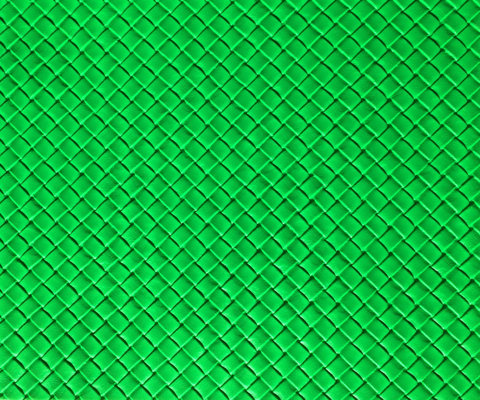 Tessuto verde impermeabile del cuoio del Faux per le borse con struttura della grata