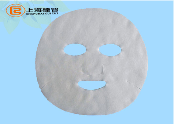 Tessuto di seta d'imitazione del Nonwoven del rayon maschera facciale trasparente/invisibile dello strato