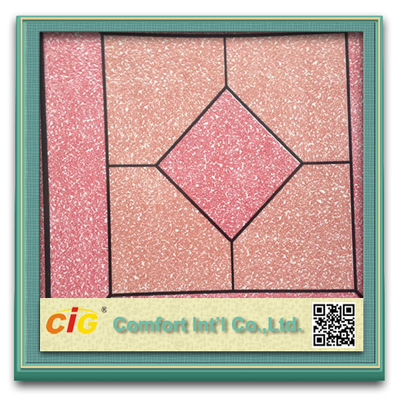 Vinile dell'interno/all'aperto impermeabile che pavimenta i rivestimenti per pavimenti 1.0mm - 3.0mm del PVC