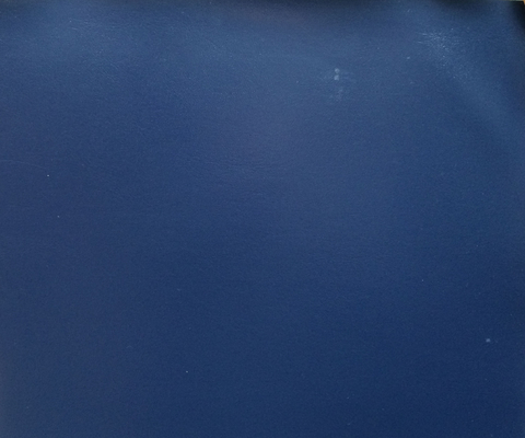 Tessuto blu del cuoio sintetico del PVC di resistenza di tensione per stazionario
