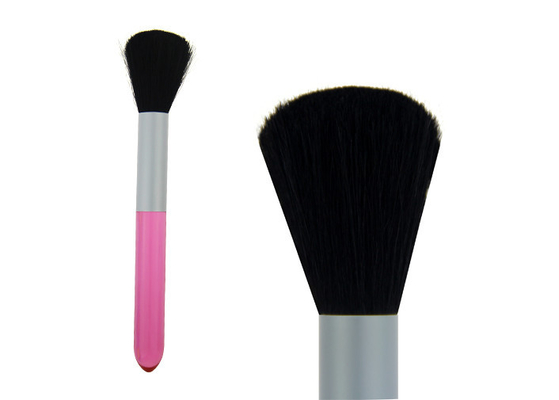 Il contorno ritrattabile naturale arrossisce rosa delle spazzole di trucco dei capelli della capra della spazzola