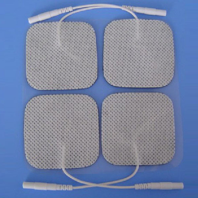 cuscinetto autoadesivo del panno di sicurezza di dieci di massaggio dell'elettrodo stabilito molle non tessuto del cuscinetto 1pair per l'attrezzatura di dieci