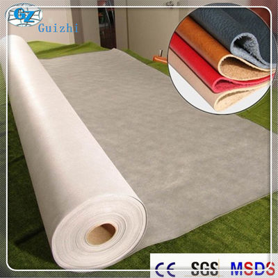 Materia prima del tessuto di cuoio sintetico non tessuto di nylon di Microfiber del poliestere