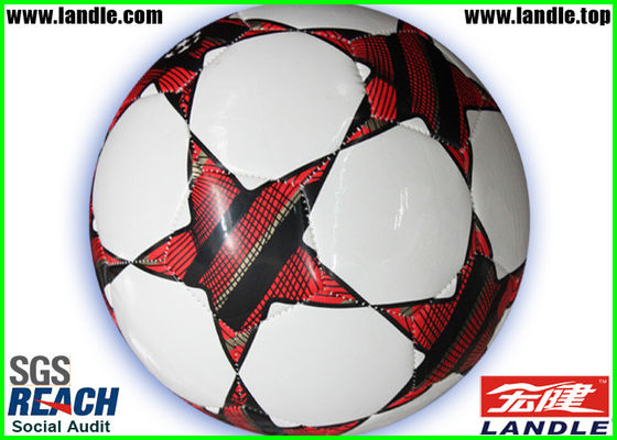 Dimensione standard e peso del nuovo pallone da calcio di cuoio sintetico cucito a macchina di progettazione