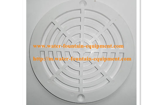 Copertura rotonda del collettore principale degli accessori 208mm della piscina dell'ABS/PVC