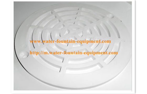 Copertura rotonda del collettore principale degli accessori 208mm della piscina dell'ABS/PVC