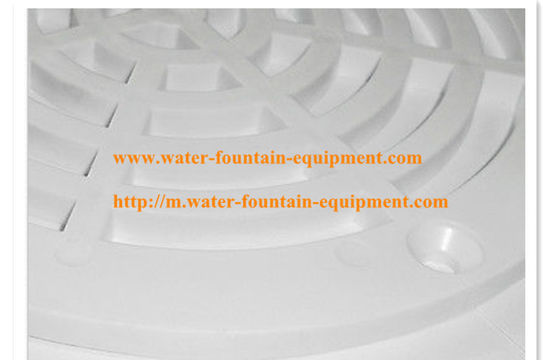 Copertura rotonda del collettore principale degli accessori 208mm della piscina dell'ABS/PVC