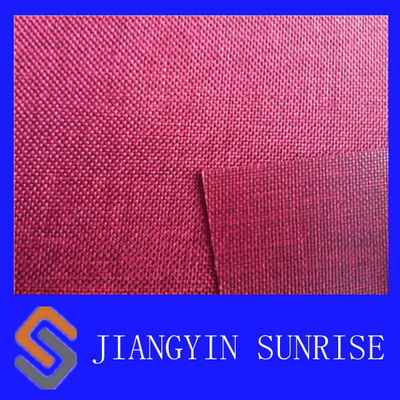 Tessuto di nylon rosso della muffa anti- 210D Oxford per il tessuto impermeabile del nylon di Ripstop della borsa
