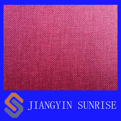Tessuto di nylon rosso della muffa anti- 210D Oxford per il tessuto impermeabile del nylon di Ripstop della borsa