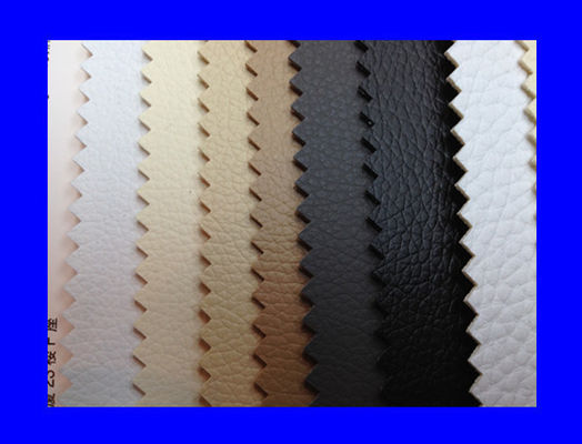 Impermeabilizzi il tessuto da arredamento sintetico del cuoio del PVC di spessore di 0.8mm per il sofà