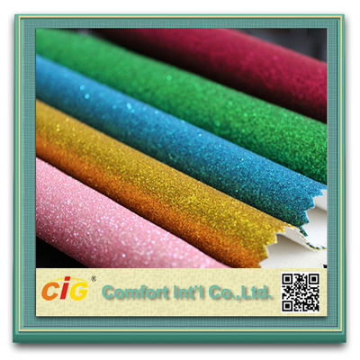 Colore materiale di scintillio della carta da parati dell'unità di elaborazione della parete del tessuto domestico di cuoio sintetico molle della decorazione multi