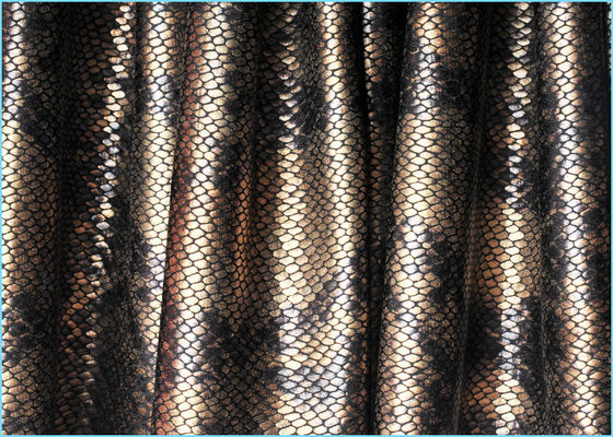 Balli il tessuto dell'elastam del poliestere del costume/il tessuto da arredamento di cuoio del Faux per la borsa