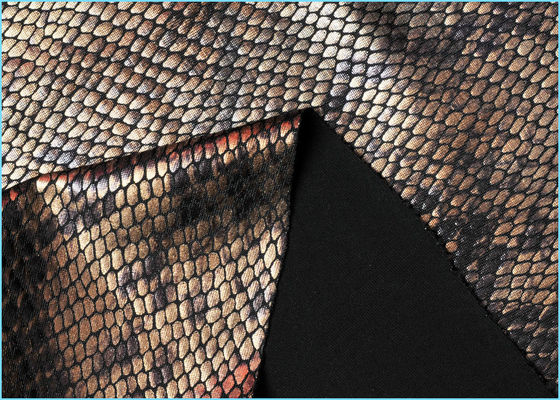 Balli il tessuto dell'elastam del poliestere del costume/il tessuto da arredamento di cuoio del Faux per la borsa