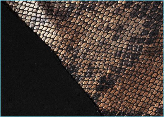 Balli il tessuto dell'elastam del poliestere del costume/il tessuto da arredamento di cuoio del Faux per la borsa