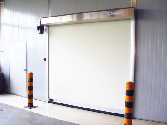 Anti-elettrostatico Tissu Roll Up Door, Alta Frequenza Velocità di apertura liscia 1,5m/s