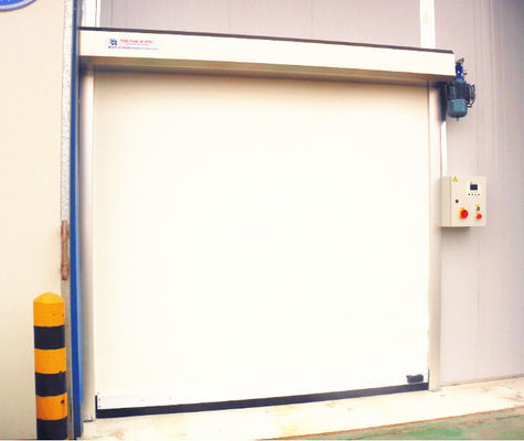 Anti-elettrostatico Tissu Roll Up Door, Alta Frequenza Velocità di apertura liscia 1,5m/s