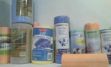 Panno non tessuto del tessuto di Spunlace del rotolo non tessuto assorbente del panno dell'olio