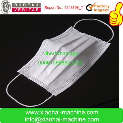 Maschera di protezione non eliminabile del tessuto che fa alta velocità a macchina 200pcs/minute